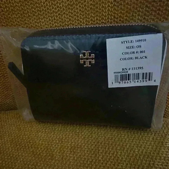 New Tory Burch Black Wallet - Picture 5 of 8
